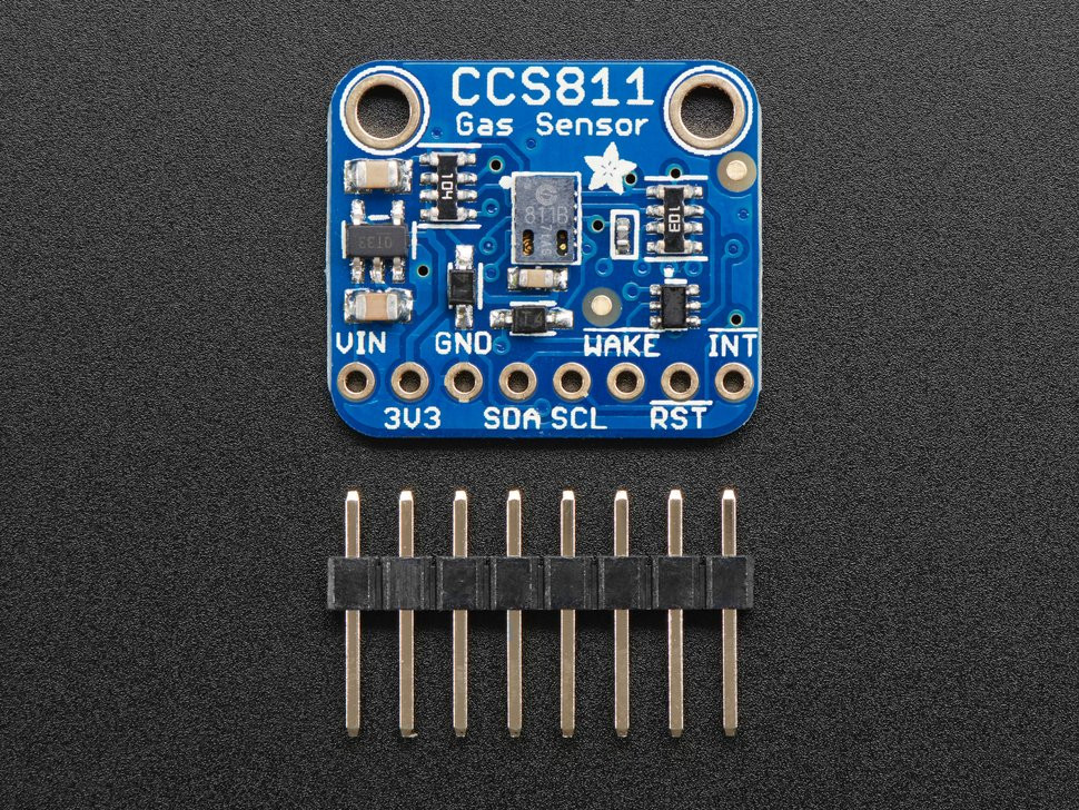Adafruit CCS811 Air Quality Sensor Breakout - VOC and eCO2 - PiShop.ca