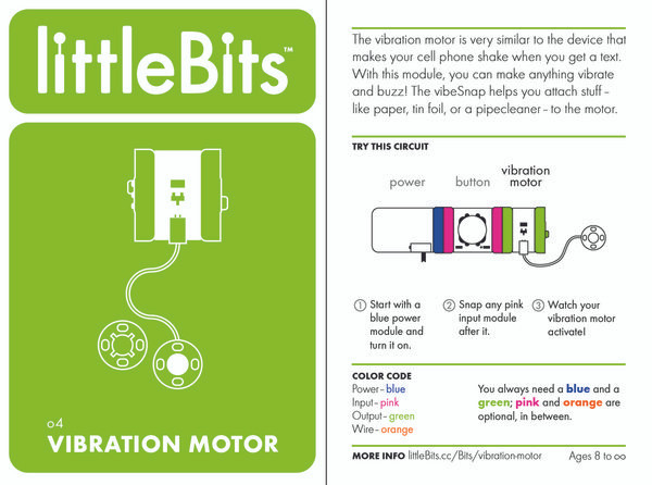 littleBits - Vibration Motor
