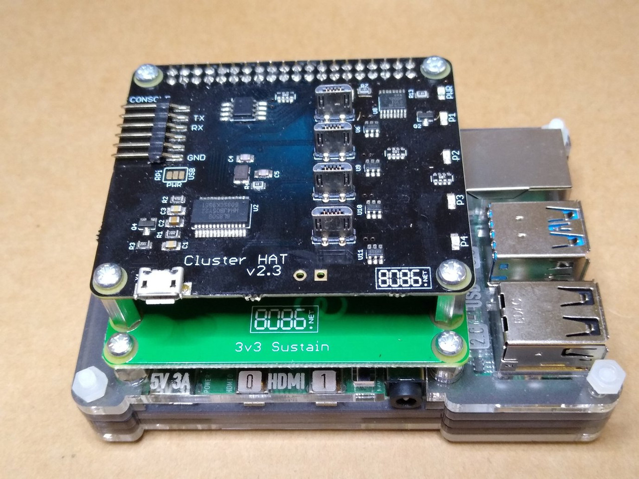 3v3 Sustain for Raspberry Pi 4 - PiShop.ca