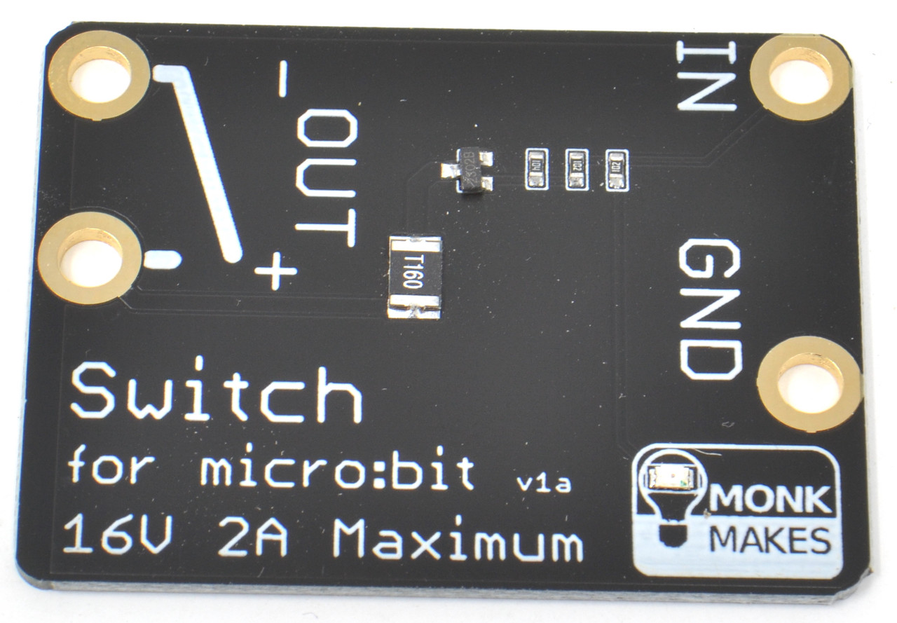 Micro Bit Adding Switch Switch for micro:bit - PiShop.ca