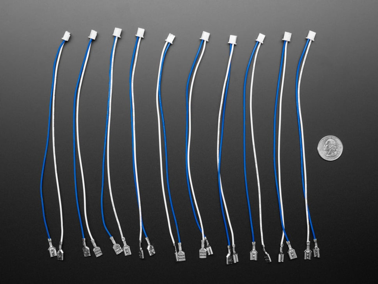 Arcade Button Quick-Connect Wire Pairs - 0.11 (10 pack) : ID 1152 :  Adafruit Industries, Unique & fun DIY electronics and kits