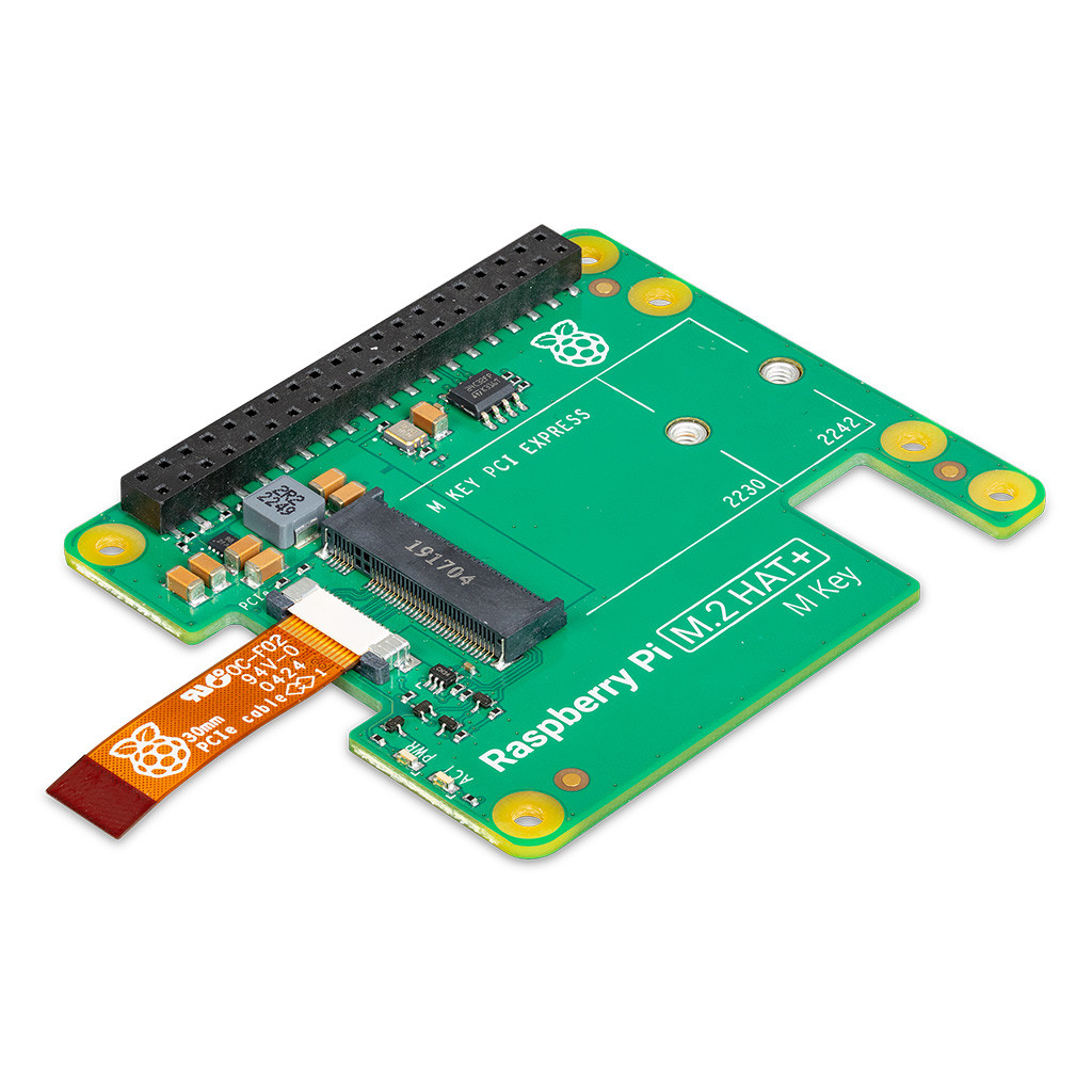 Raspberry Pi M.2 HAT for Pi 5 - PiShop.ca