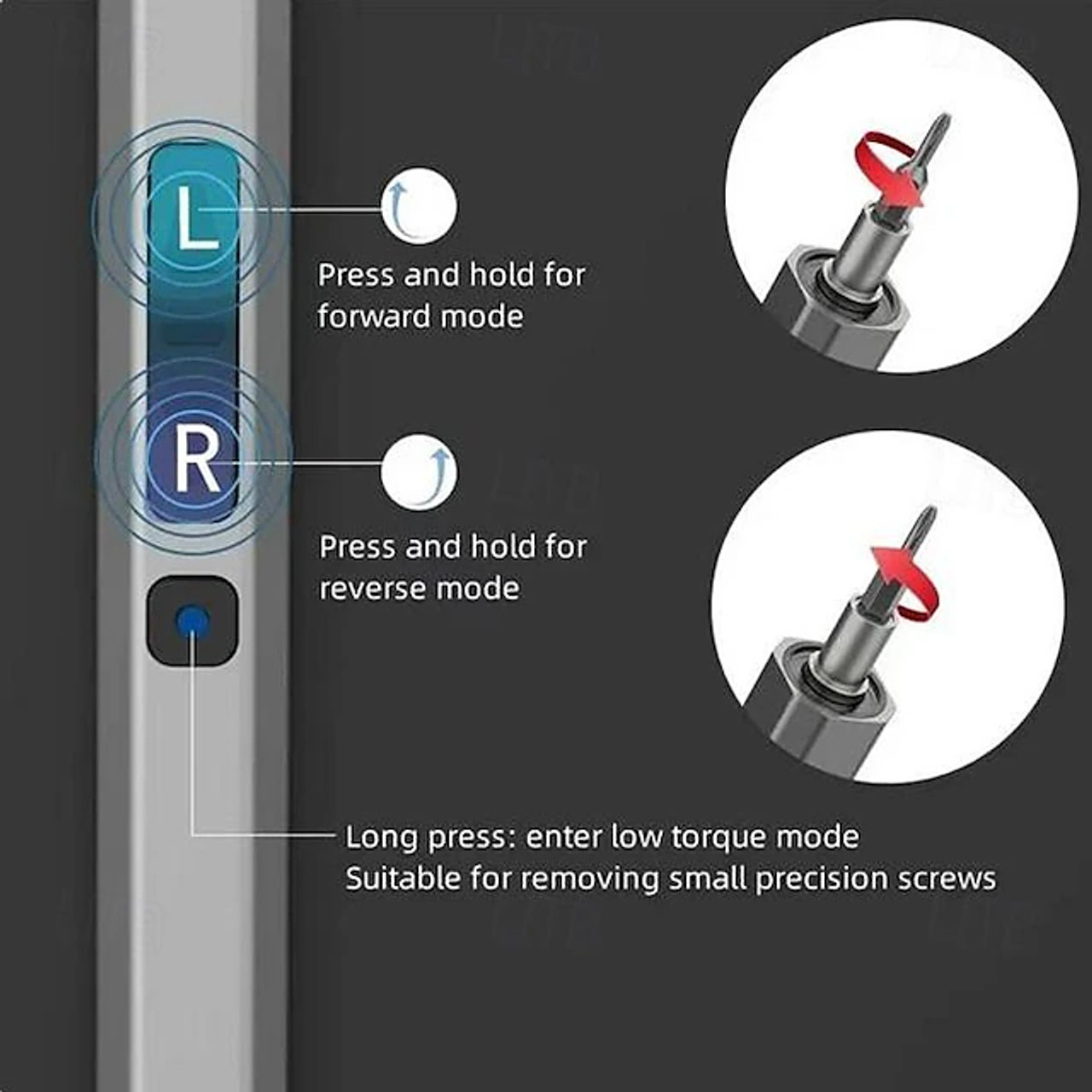 【A mini shop 】ページ Precision Electric Screwdriver, Rechargeable, 36-in-1