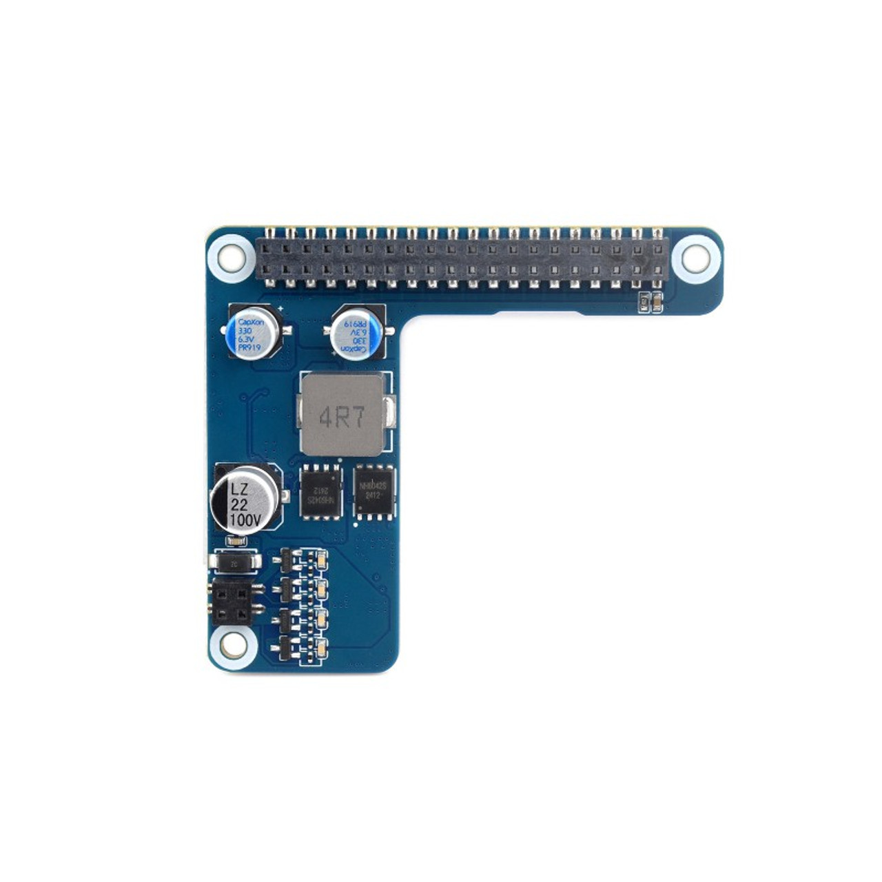 Waveshare PoE HAT (G), 5V 5A, 802.3af/at, for Pi 5 & CM5 | 27670