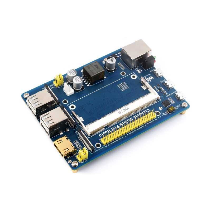 Compute Module IO Board with PoE Feature for Raspberry Pi CM3
