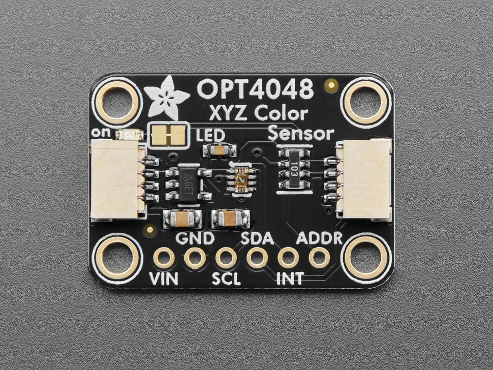 Adafruit 6335 - OPT4048 Tri-Stimulus XYZ Color and Lux Sensor