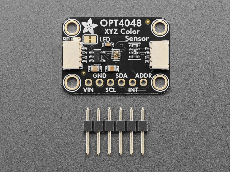 Adafruit 6335 - OPT4048 Tri-Stimulus XYZ Color and Lux Sensor