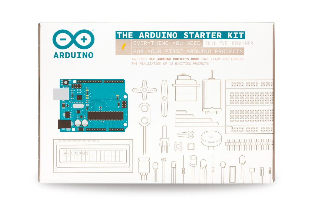 Arduino K000007 - Starter Kit (English) – 15 Projects | PiShop Canada