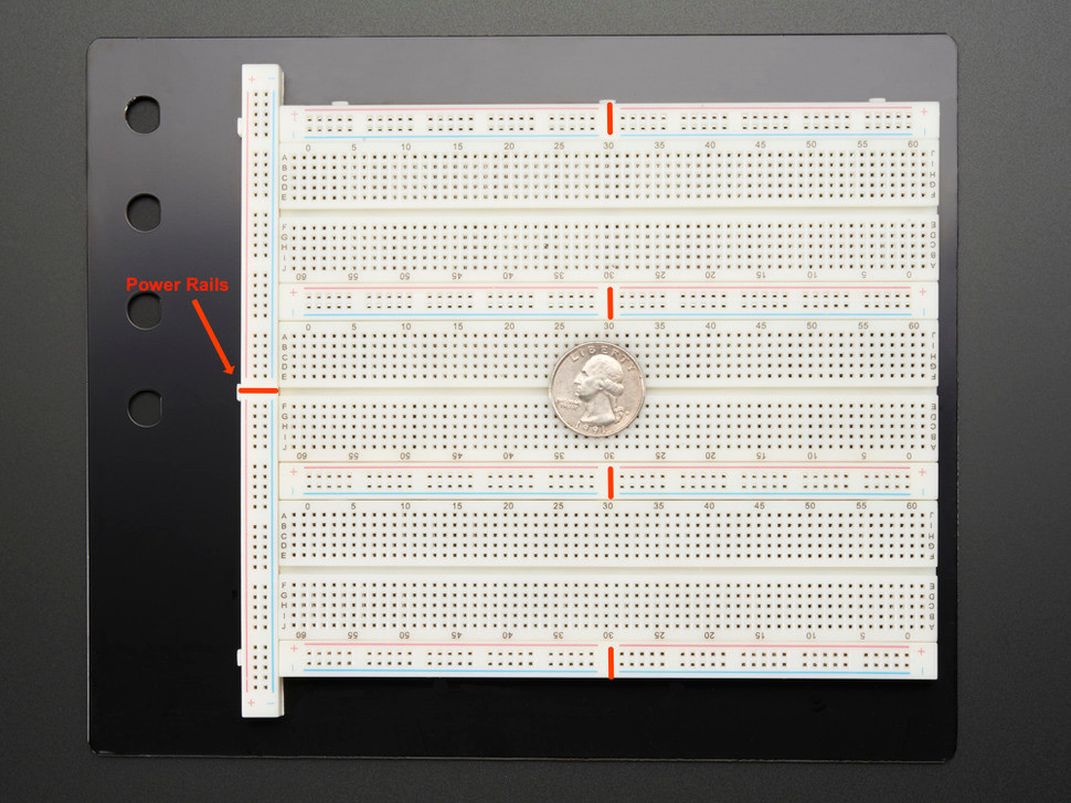 Large Solderless Breadboard
