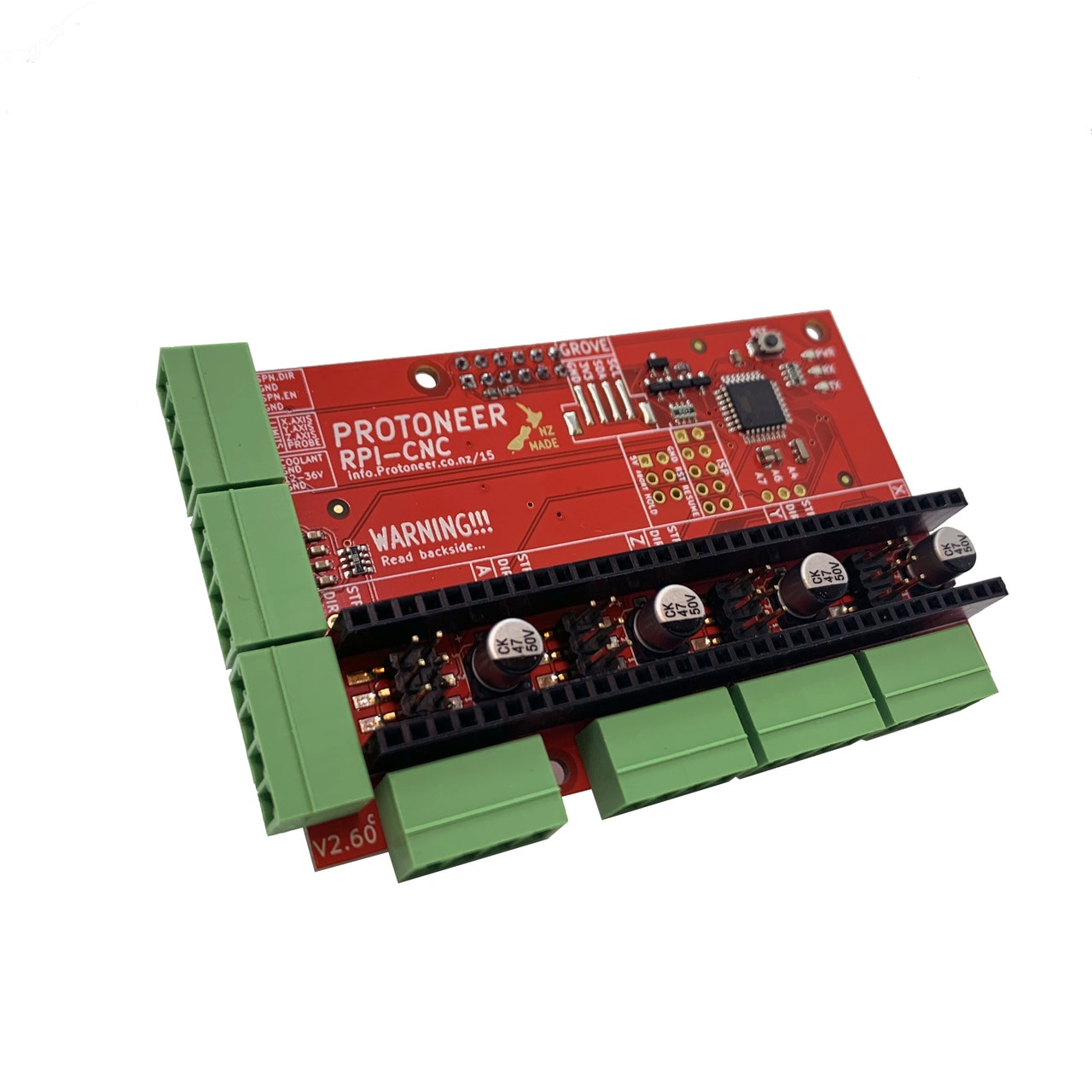 Raspberry Pi コンポーネントセット Raspberry Pi CNC Board V2.60 - PiShop.ca