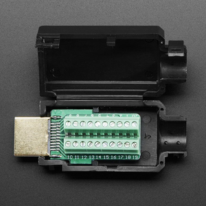HDMI Plug to Terminal Block Breakout