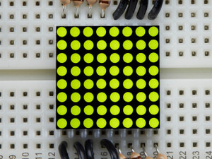 Miniature 8x8 Yellow Matrix - PiShop.ca