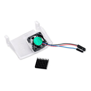 Case Fan & Heatsink for Raspberry Pi 4 Case
