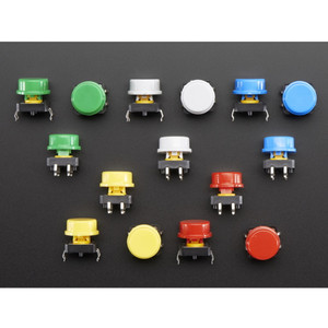 Multicolor Buttons - 4-pack 