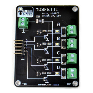N-channel power MOSFET [30V / 60A] : ID 355 : $2.25 : Adafruit