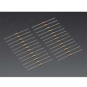 Through-Hole Resistors - 10K ohm 5% 1/4W - Pack of 25