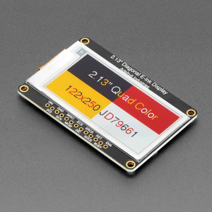 Adafruit 2.13" 250x122 Quad-Color eInk / ePaper Display w/ SRAM