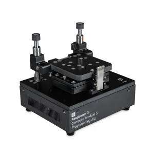 Raspberry Pi Compute Module 5 Programming Jig, isometric view