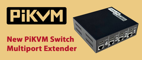 PiKVM Multiport Extender: One Device to Manage Them All PiKVM Multiport Extender: One Device to Manage Them All