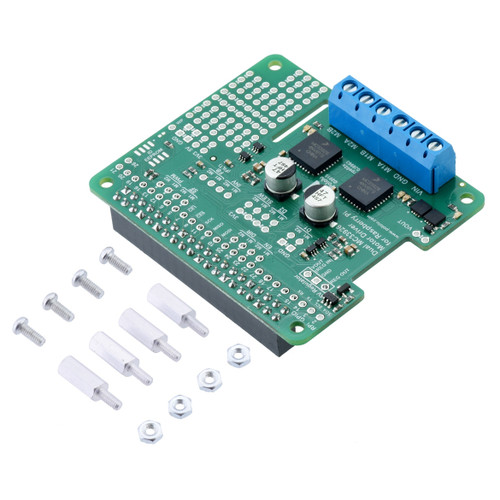 Dual MC33926 Motor Driver for Raspberry Pi (Assembled) Dual MC33926 Motor Driver for Raspberry Pi (Assembled)