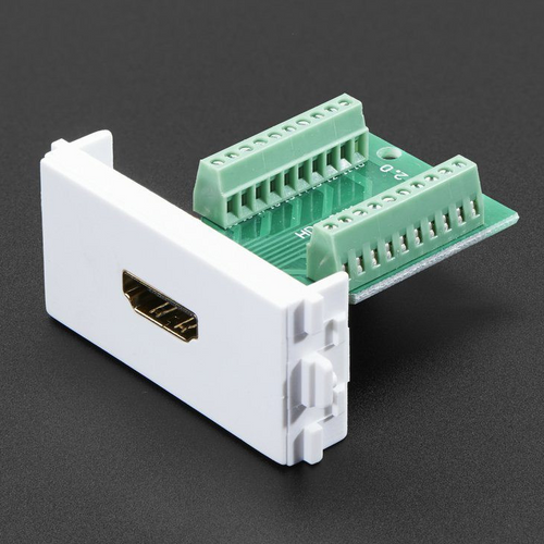 Panel Mount HDMI Socket to Terminal Block Breakout Panel Mount HDMI Socket to Terminal Block Breakout