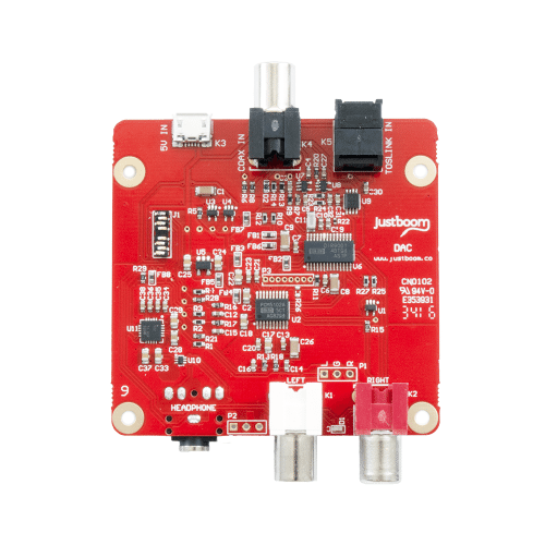 JustBoom DAC - High Resolution Digital-to-Analogue Converter JustBoom DAC - High Resolution Digital-to-Analogue Converter