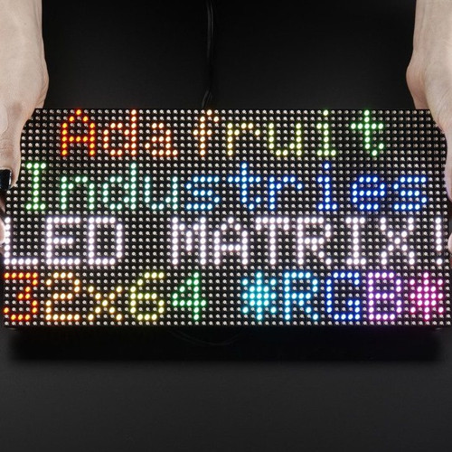 64x32 RGB LED Matrix - 5mm pitch 64x32 RGB LED Matrix - 5mm pitch
