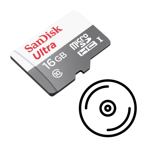 Class 10 16GB microSD Card With Custom Image Class 10 16GB microSD Card With Custom Image