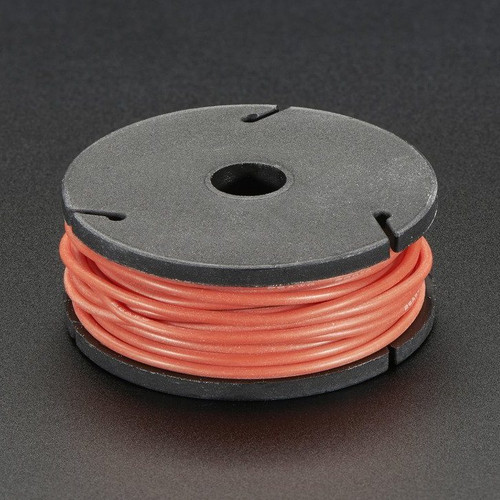 Silicone Cover Stranded-Core Wire - 25ft 26AWG - Red Silicone Cover Stranded-Core Wire - 25ft 26AWG - Red