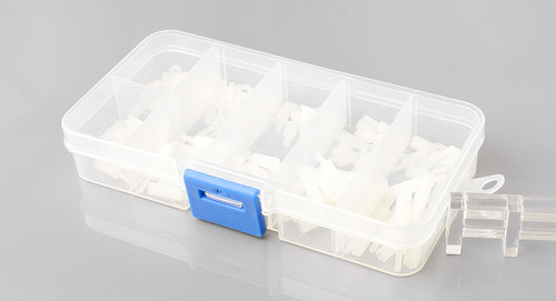 M2 Nylon Hex Standoff Spacer Screw Nut Assortment Kit (150 Pieces) M2 Nylon Hex Standoff Spacer Screw Nut Assortment Kit (150 Pieces)