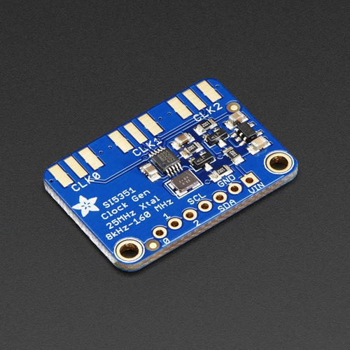 Si5351A Clock Generator Breakout Board - 8KHz to 160MHz Si5351A Clock Generator Breakout Board - 8KHz to 160MHz