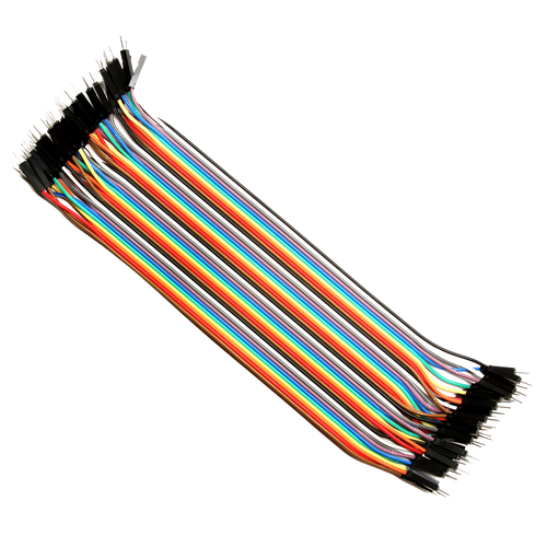 Male to Male Jumper Cable x 40 (20cm) Male to Male Jumper Cable x 40 (20cm)