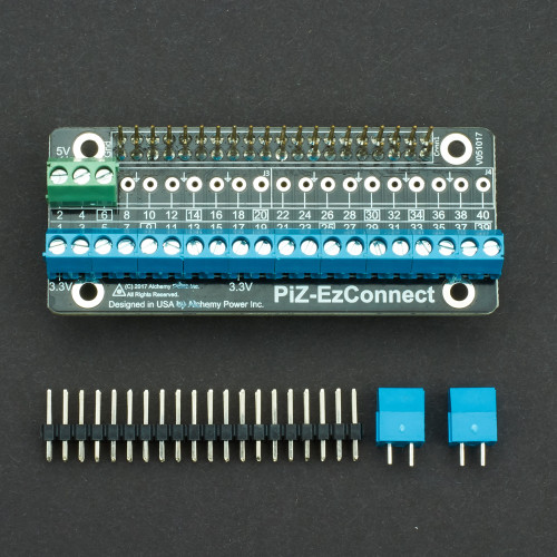 PiZ-EzConnect Terminal Block HAT for Pi Zero PiZ-EzConnect Terminal Block HAT for Pi Zero