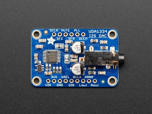Adafruit I2S Stereo Decoder - UDA1334A Breakout Adafruit I2S Stereo Decoder - UDA1334A Breakout