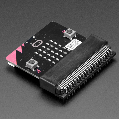 Adafruit 3342 2Ă—40 right-angle edge connector for micro:bit, fits on custom PCB. Adafruit 3342 2Ă—40 right-angle edge connector for micro:bit, fits on custom PCB.
