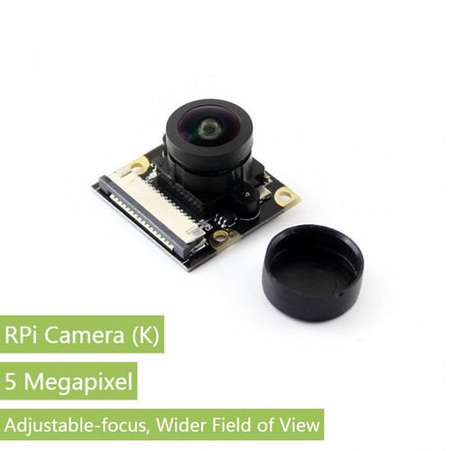 Waveshare RPi Camera (K), Fisheye Lens Waveshare RPi Camera (K), Fisheye Lens