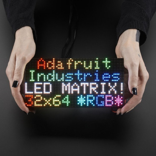 64x32 RGB LED Matrix - 3mm pitch 64x32 RGB LED Matrix - 3mm pitch