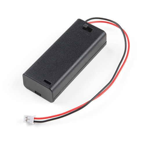 2x AA Battery Holder with JST Connector and ON/OFF Switch 2x AA Battery Holder with JST Connector and ON/OFF Switch