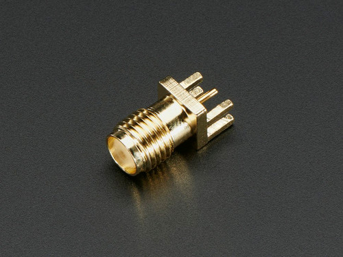 Edge-Launch SMA Connector for 1.6mm / 0.062" Thick PCBs Edge-Launch SMA Connector for 1.6mm / 0.062" Thick PCBs