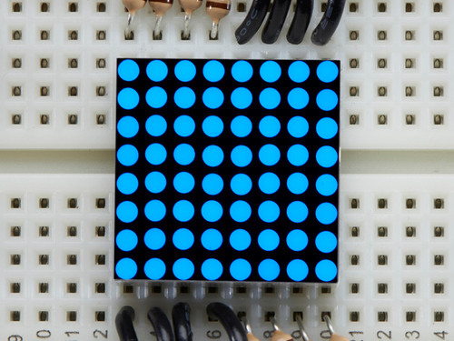 Miniature 8x8 Blue LED Matrix Miniature 8x8 Blue LED Matrix