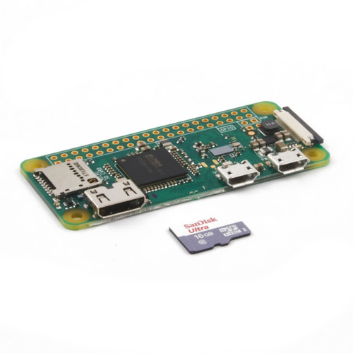 Raspberry Pi Zero Board and 16GB MicroSD Bundle Raspberry Pi Zero Board and 16GB MicroSD Bundle