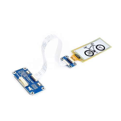 296x128, 2.9inch flexible E-Ink display HAT for Raspberry Pi 296x128, 2.9inch flexible E-Ink display HAT for Raspberry Pi