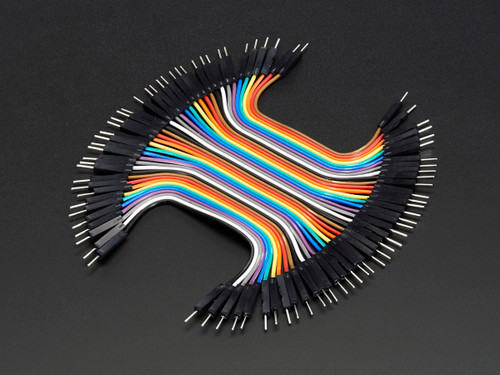 Premium Male/Male Jumper Wires - 40 x 3" (75mm) Premium Male/Male Jumper Wires - 40 x 3" (75mm)