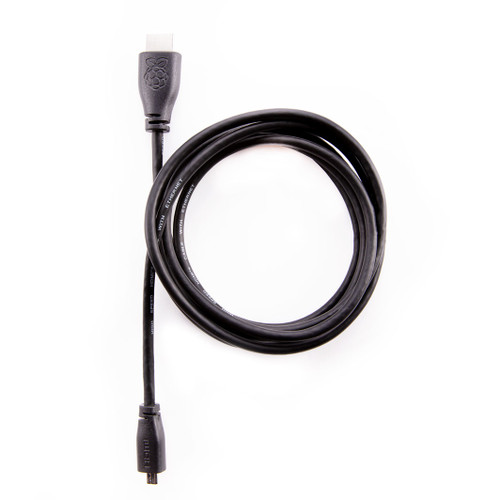 Micro-HDMI to Standard HDMI (A/M), 1m Cable, Black Micro-HDMI to Standard HDMI (A/M), 1m Cable, Black