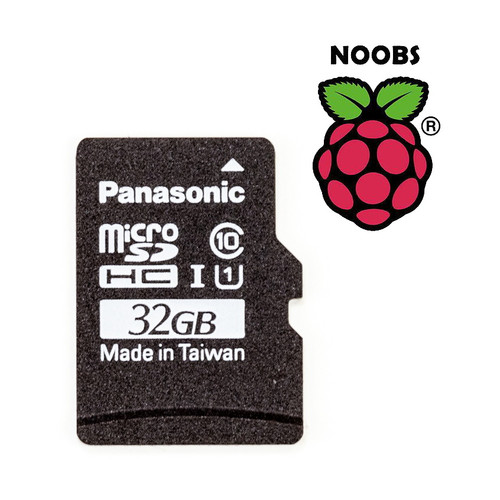 32 GB Micro SD Card Pre-Programmed with NOOBS, Class A1 32 GB Micro SD Card Pre-Programmed with NOOBS, Class A1