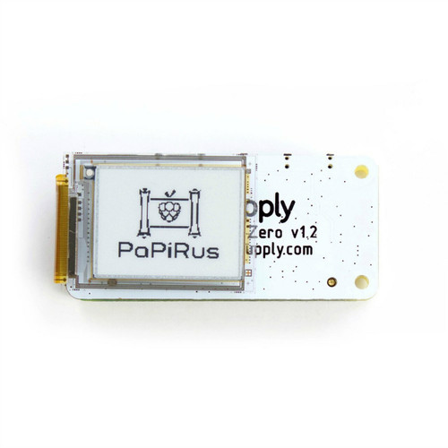 PaPiRus Zero Small - 1.44" ePaper / eInk Screen pHAT for Pi Zero / Zero W PaPiRus Zero Small - 1.44" ePaper / eInk Screen pHAT for Pi Zero / Zero W