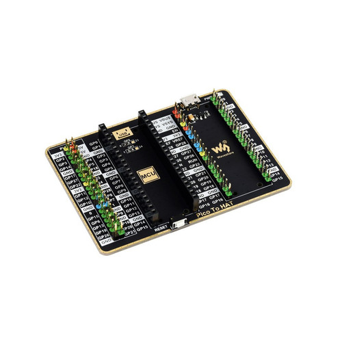 GPIO Expander For Raspberry Pi Pico, 1x Raspberry Pi Standard 40PIN, 1x Pico 2x20PIN GPIO Expander For Raspberry Pi Pico, 1x Raspberry Pi Standard 40PIN, 1x Pico 2x20PIN