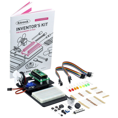 Kitronik Inventor's Kit for the Raspberry Pi Pico Kitronik Inventor's Kit for the Raspberry Pi Pico