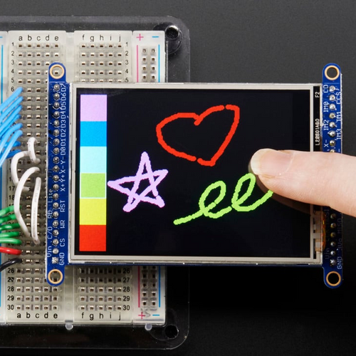 2.8" TFT LCD with Touchscreen Breakout Board w/MicroSD Socket - ILI9341 2.8" TFT LCD with Touchscreen Breakout Board w/MicroSD Socket - ILI9341
