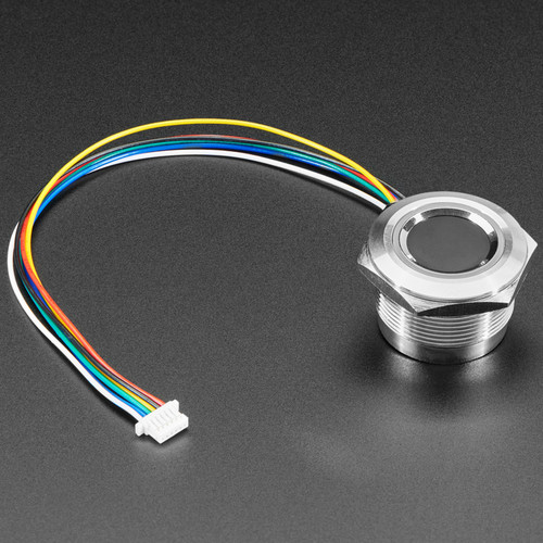Rugged Panel Mount Fingerprint Sensor with Bi-Color LED Ring - R503 Rugged Panel Mount Fingerprint Sensor with Bi-Color LED Ring - R503